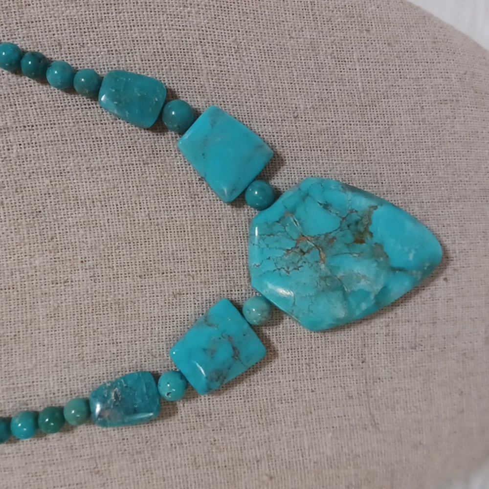 Jay King Turquoise Necklace NEW - Picture 3 of 9